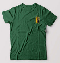 Load image into Gallery viewer, Belgium Football T-Shirt for Men-Bottle Green-Ektarfa.online