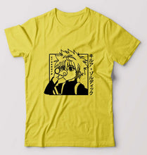 Load image into Gallery viewer, Killua Zoldyck T-Shirt for Men-Yellow-Ektarfa.online