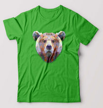 Load image into Gallery viewer, Bear T-Shirt for Men-flag green-Ektarfa.online