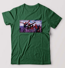 Load image into Gallery viewer, Spiderman Superhero T-Shirt for Men-Dark Green-Ektarfa.online