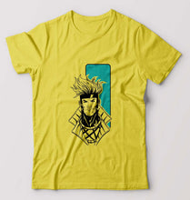 Load image into Gallery viewer, Gambit-x-men T-Shirt for Men-Yellow-Ektarfa.online