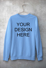 Load image into Gallery viewer, Customized-Custom-Personalized Unisex Sweatshirt for Men/Women-Baby Blue-Ektarfa.online