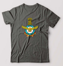 Load image into Gallery viewer, Indian Air Force Army T-Shirt for Men-Charcoal Melange-Ektarfa.online