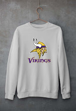Load image into Gallery viewer, Vikings Unisex Sweatshirt for Men/Women-Grey Melange-Ektarfa.online