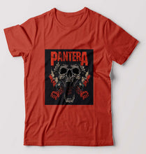Load image into Gallery viewer, Pantera T-Shirt for Men-Brick Red-Ektarfa.online