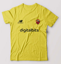 Load image into Gallery viewer, A.S. Roma 2021-22 T-Shirt for Men-Yellow-Ektarfa.online