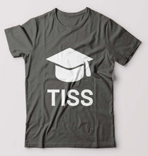 Load image into Gallery viewer, Tata Institute of Social Sciences (TISS) T-Shirt for Men-Charcoal-Ektarfa.online