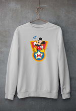 Load image into Gallery viewer, Mickey Mouse Unisex Sweatshirt for Men/Women-Grey Melange-Ektarfa.online