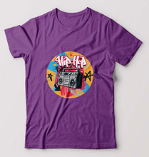 Load image into Gallery viewer, Hip Hop T-Shirt for Men-Purple-Ektarfa.online