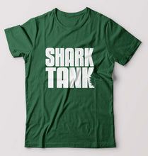 Load image into Gallery viewer, Shark Tank T-Shirt for Men-Bottle Green-Ektarfa.online