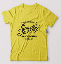 Load image into Gallery viewer, Sailor-Jerry T-Shirt for Men-Yellow-Ektarfa.online