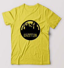 Load image into Gallery viewer, Led Zeppelin T-Shirt for Men-Yellow-Ektarfa.online