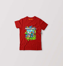 Load image into Gallery viewer, Minecraft Kids T-Shirt for Boy/Girl-Red-Ektarfa.online
