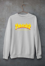 Load image into Gallery viewer, Thrasher Magzine Unisex Sweatshirt for Men/Women-Grey Melange-Ektarfa.online