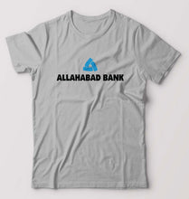 Load image into Gallery viewer, Allahabad Bank T-Shirt for Men-Grey Melange-Ektarfa.online