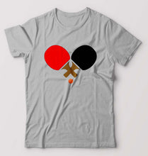 Load image into Gallery viewer, Table Tennie (TT) T-Shirt for Men-Grey Melange-Ektarfa.online