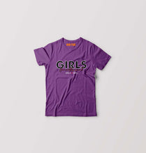 Load image into Gallery viewer, Gym Girl Power Kids T-Shirt for Boy/Girl-Purple-Ektarfa.online