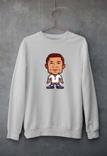 Load image into Gallery viewer, Cristiano Ronaldo CR7 Unisex Sweatshirt for Men/Women-Grey Melange-Ektarfa.online