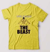 Load image into Gallery viewer, Gym Beast T-Shirt for Men-Yellow-Ektarfa.online