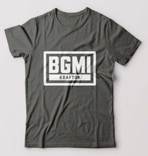Load image into Gallery viewer, Battlegrounds Mobile India (BGMI) T-Shirt for Men-Charcoal-Ektarfa.online