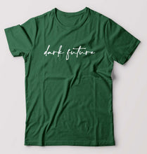 Load image into Gallery viewer, Dark Future T-Shirt for Men-Bottle Green-Ektarfa.online