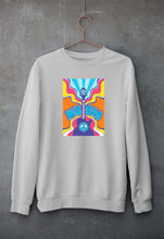 Load image into Gallery viewer, Psychedelic Unisex Sweatshirt for Men/Women-Grey Melange-Ektarfa.online