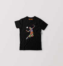 Load image into Gallery viewer, Badminton Kids T-Shirt for Boy/Girl-Black-Ektarfa.online