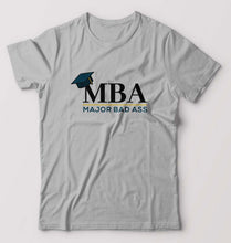 Load image into Gallery viewer, MBA T-Shirt for Men-Grey Melange-Ektarfa.online