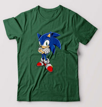 Load image into Gallery viewer, Sonic T-Shirt for Men-Dark Green-Ektarfa.online
