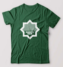 Load image into Gallery viewer, Magnetic fields T-Shirt for Men-Bottle Green-Ektarfa.online