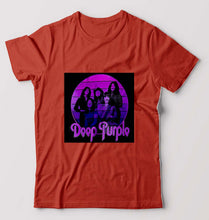 Load image into Gallery viewer, Deep Purple T-Shirt for Men-Brick Red-Ektarfa.online