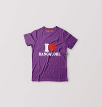 Load image into Gallery viewer, I Love BANGALORE Kids T-Shirt for Boy/Girl-Purple-Ektarfa.online
