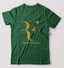 Load image into Gallery viewer, Roger Federer T-Shirt for Men-Bottle Green-Ektarfa.online