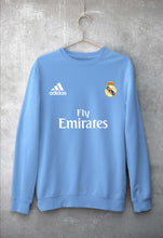Load image into Gallery viewer, Real Madrid Unisex Sweatshirt for Men/Women-Baby Blue-Ektarfa.online