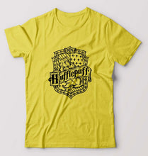 Load image into Gallery viewer, Hufflepuff Harry Potter T-Shirt for Men-Yellow-Ektarfa.online