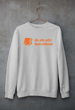 Load image into Gallery viewer, Bank of Baroda Unisex Sweatshirt for Men/Women-Grey Melange-Ektarfa.online