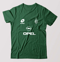 Load image into Gallery viewer, A.C. Milan Football T-Shirt for Men-Bottle Green-Ektarfa.online