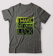 Load image into Gallery viewer, Luck T-Shirt for Men-Charcoal-Ektarfa.online