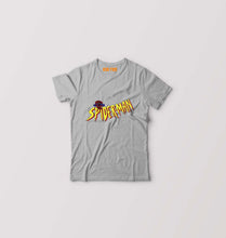 Load image into Gallery viewer, Spiderman Superhero Kids T-Shirt for Boy/Girl-Grey-Ektarfa.online