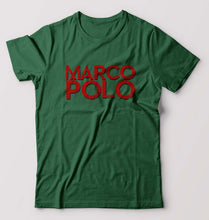 Load image into Gallery viewer, Marco Polo T-Shirt for Men-Bottle Green-Ektarfa.online