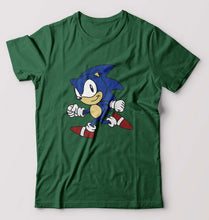 Load image into Gallery viewer, Sonic T-Shirt for Men-Dark Green-Ektarfa.online
