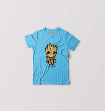 Load image into Gallery viewer, Groot Kids T-Shirt for Boy/Girl-Light Blue-Ektarfa.online