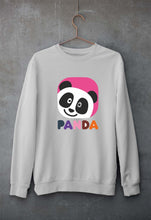 Load image into Gallery viewer, Panda Unisex Sweatshirt for Men/Women-Grey Melange-Ektarfa.online