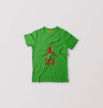 Load image into Gallery viewer, Michael Jordan Kids T-Shirt for Boy/Girl-Flag Green-Ektarfa.online