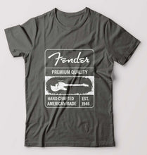 Load image into Gallery viewer, Fender T-Shirt for Men-Charcoal-Ektarfa.online