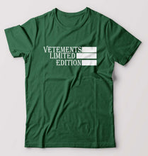 Load image into Gallery viewer, Vetements T-Shirt for Men-Bottle Green-Ektarfa.online