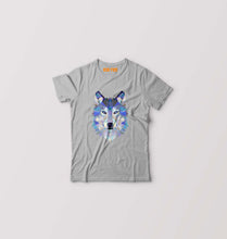 Load image into Gallery viewer, Wolf Kids T-Shirt for Boy/Girl-Grey-Ektarfa.online