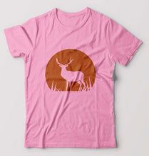 Load image into Gallery viewer, Deer T-Shirt for Men-Light Baby Pink-Ektarfa.online