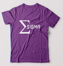 Load image into Gallery viewer, Sigma T-Shirt for Men-Purple-Ektarfa.online