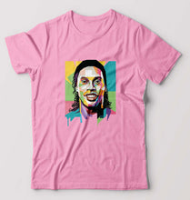 Load image into Gallery viewer, Ronaldinho T-Shirt for Men-Light Baby Pink-Ektarfa.online